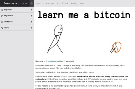 Learn Me A Bitcoin